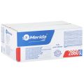 MERIDA TOP interleaved paper towels, white, 100% cellulose, 2 -ply, 2860 pcs. / carton (20 pack. Of 143 pcs.) (pz93)